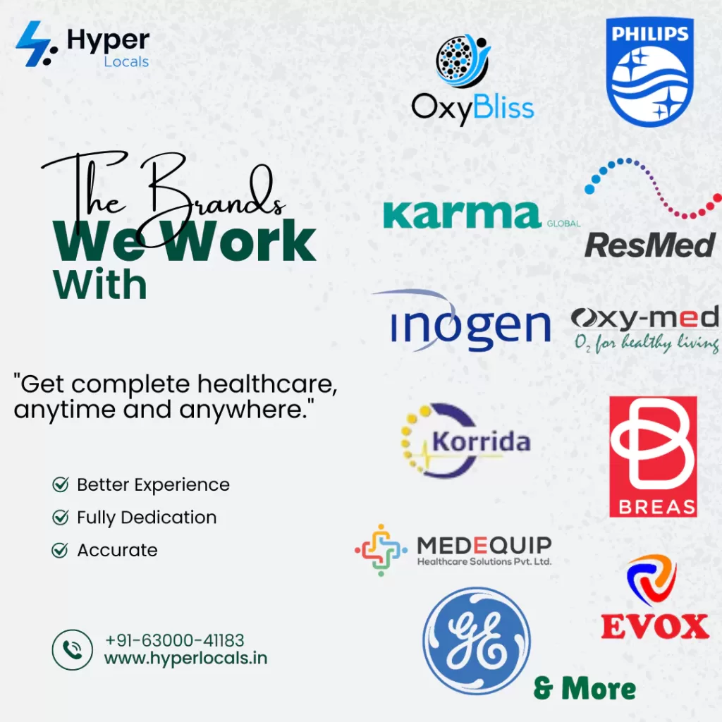 Medical Equipment Manufacturing Company Logos. Hyperlocals medical equipment rental and sale company work with these companies to provide equipment to a customer and to healthcare establishments.