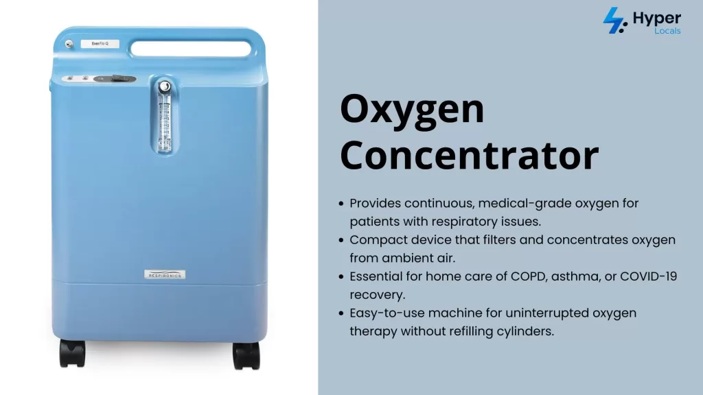 oxygen concentrator at home in India